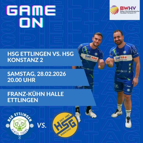 Teaser-Bild HSG gegen Konstanz 2 am 28.02.