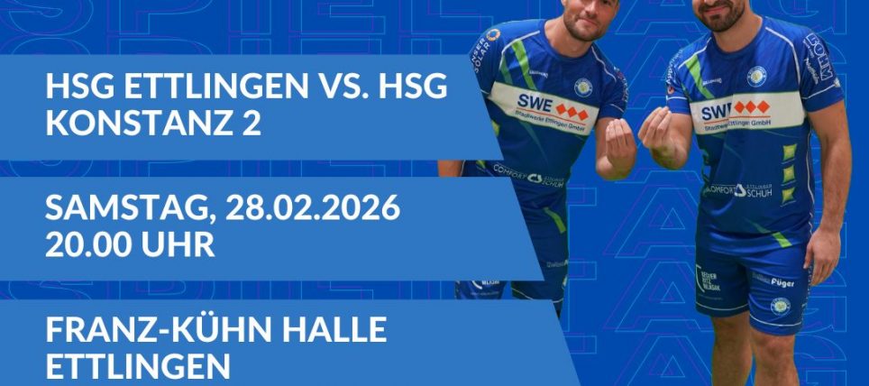 Teaser-Bild HSG gegen Konstanz 2 am 28.02.