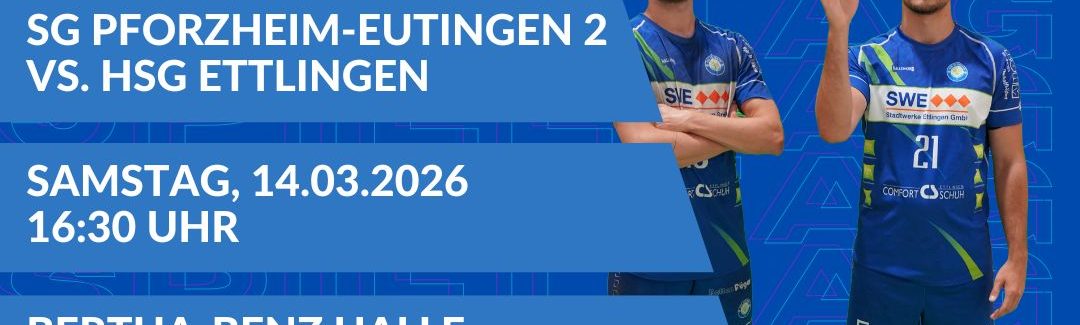 Teaserbild HSG -- SG Pforzheim/Eutingen 14.03.2026
