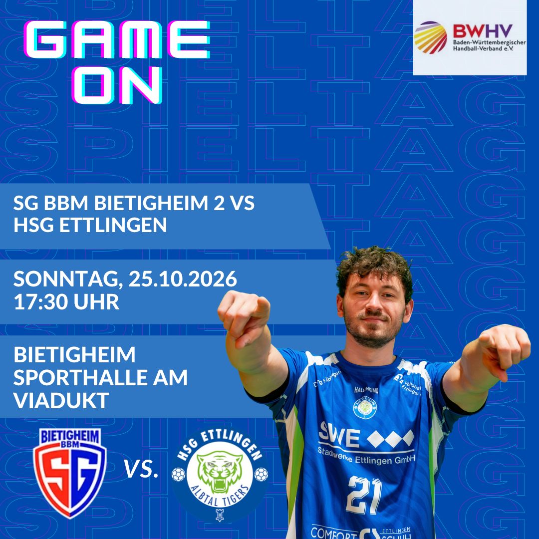 Spielankündigung Bietigheim gg HSH Herren 1
